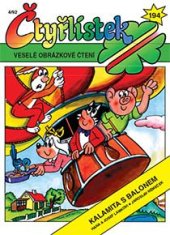 kniha Čtyřlístek 194. - Kalamita s balónem, Čtyřlístek 1992