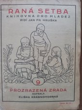 kniha Prozrazená zrada, Čsl. akc. tiskárna 1925