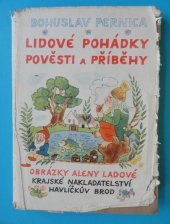 kniha Lidové pohádky, pověsti a příběhy 2. [část Moravské Horácko a Podhorácko., Kraj. nakl. 1957