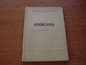 kniha Hydromechanika, VŠ báňská 1980