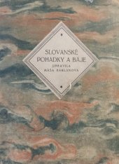 kniha Slovanské pohádky a báje, Knihovna Obrození 1922