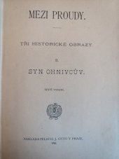 kniha Mezi proudy 2, - Syn Ohnivcův - tři historické obrazy., J. Otto 1918