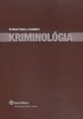 kniha Kriminológia, Iura Edition 2008