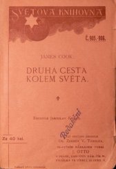 kniha Druhá cesta kolem světa, J. Otto 1911