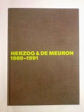 kniha Herzog & de Meuron: 1989-1991 vol. 2 The Complete Works, Birkhauser GmbH 2005