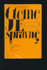 kniha Čteme je správně? slovníček výslovnosti cizích jmen, Albatros 1981