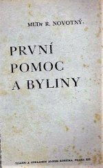 kniha První pomoc a byliny, Alois Koníček 1945