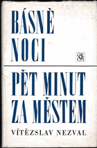 kniha Básně noci Pět minut za městem, Odeon 1973