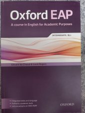 kniha Oxford EAP Intermediate B1+ A course in English for Academic Purposes, Oxford 2022