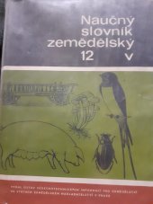 kniha Naučný slovník zemědělský 12. - V, SZN 1989