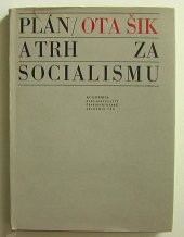 kniha Plán a trh za socialismu, Academia 1968
