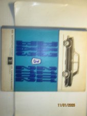 kniha VAZ 2101 , 2102 Sedan a combi - Katalog, V/O Zapchastexport 2040