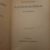 kniha V cizích službách kus české anabase, J. Otto 1927