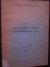 kniha Úlohy, methody a problémy místních předpovědí počasí, Hydrometeorologický ústav 1955