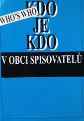 kniha Kdo je kdo v Obci spisovatelů, Obec spisovatelů 2008
