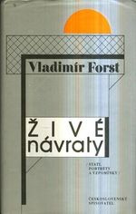 kniha Živé návraty stati, portréty a vzpomínky, Československý spisovatel 1989