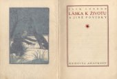 kniha Láska k životu a jiné povídky, Grafikona 1919
