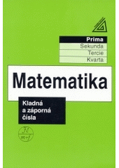 kniha Matematika Kladná a záporná čísla - prima., Prometheus 1998