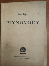 kniha Plynovody ..., Ústav pro učebné pomůcky průmyslových odborných škol 1941