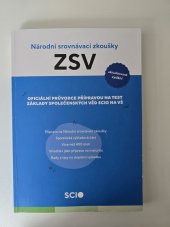 kniha Národní srovnávací zkoušky ZSV, SCIO 2023