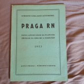 kniha Praga RN Popis a jízdní návod se zvláštním zřetelem na obsluhu a udržování, Auto Praga Národní podnik 1953