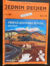 kniha Případ jednoho života, Pražská vydavatelská společnost 1992