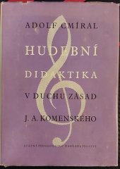 kniha Hudební didaktika v duchu zásad Jana Amose Komenského, SPN 1958