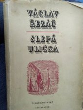 kniha Slepá ulička, Československý spisovatel 1953