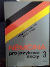 kniha Němčina pro jazykové školy 3, Scientia 1998