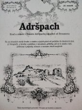 kniha Adršpach Hrad a zámek v Dolním Adršpachu západně od Broumova, Putujme 2012