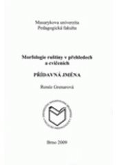 kniha Morfologie ruštiny v přehledech a cvičeních. Přídavná jména, Masarykova univerzita 2009