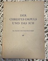 kniha Der Christus-Impuls und ďas ich, Verlag 1935