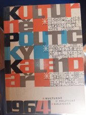 kniha Kulturně politický kalendář 1964, Orbis 1963