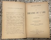kniha Le Theatre De L'Ame, Paris 1902