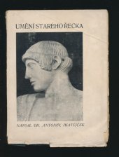 kniha Umění starého Řecka, Jan Laichter 1914