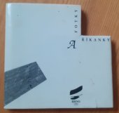 kniha Fotky a říkanky 1993