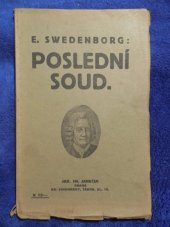 kniha Poslední soud a ztroskotaná Babylonie a pokračování o posledním soudu, Jar. Im. Janeček 1921