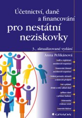 kniha Účetnictví, daně a financování pro nestátní neziskovky, Grada 2018