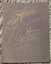 kniha Karma als Schicksalsgestaltung des menschlichen Lebens, Philosophisch Anthroposophischer Verlag am Goetheanum Dornach 1944