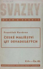 kniha České malířství let devadesátých, Václav Petr 1940