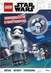 kniha LEGO Star Wars Dobrodružství Stormtrooperů - komiks, aktivity, minifigurka, CPress 2018