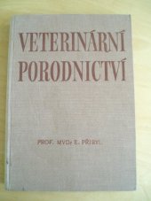kniha Veterinární porodnictví, SZdN 1954
