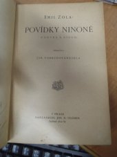 kniha Povídky Ninoně = [Contes à Ninon], Jos. R. Vilímek 1917