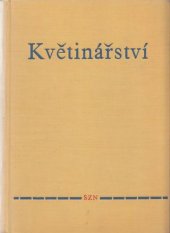 kniha Květinářství Učeb. text, SZN 1963