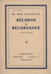 kniha Bělorus a Bělorusové, Český čtenář 1930