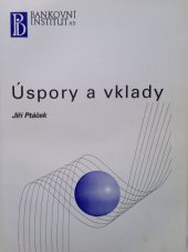 kniha Úspory a vklady, Bankovní institut 1999