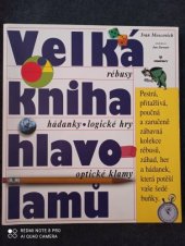 kniha Velká kniha hlavolamů Hádanky, rébusy, logické hry, optické klamy, Perfekt 2008