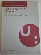 kniha Základy fyzikální chemie, Univerzita Pardubice 2005