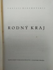 kniha Rodný kraj, Josef Elstner 1948