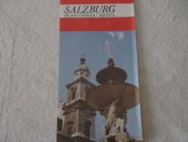 kniha Salzburg Plán středu města, Geodetický a kartografický podnik Praha 1990
